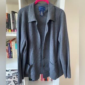 Charter Club Merino Wool Cardigan